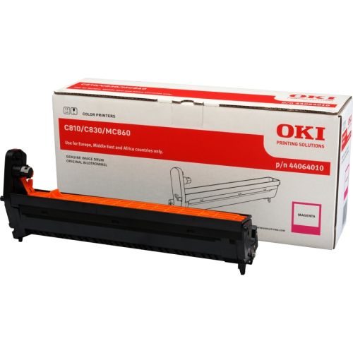 OKI C810 / C830 / MC860 / MC851/ MC851+ / C801 / C821 - 20.000 paginas Tambor Magenta , Oki , OKI44064010 , 5031713043300